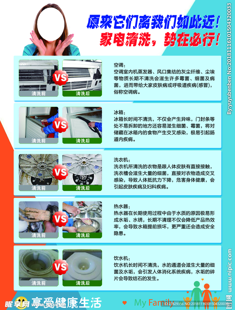 干货分享！日常家电清洗方式大全(图1)
